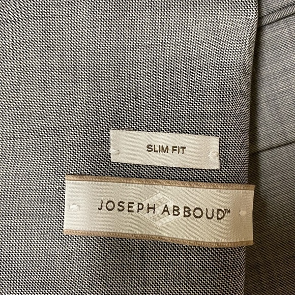 Joseph Abboud Gray Wool Blend Blazer Suit Jacket Mens Sz 46R NWT - Picture 4 of 6